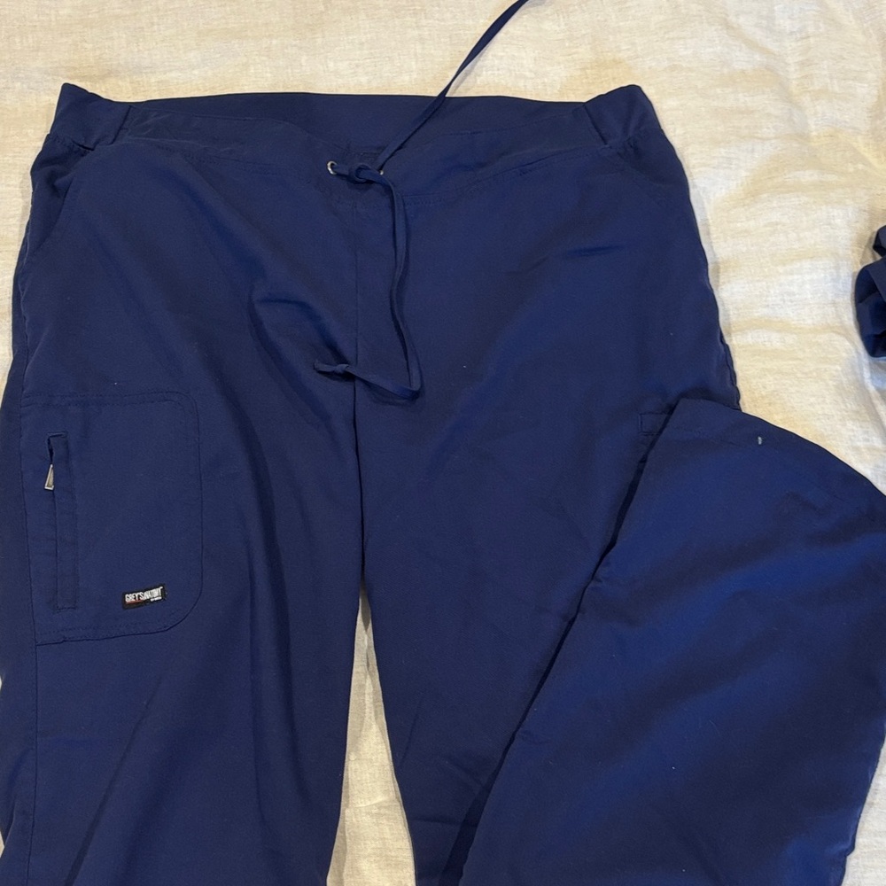 Women’s navy blue scrub pants, greys anatomy